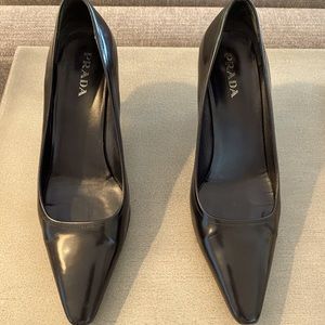 Authentic Prada Leather Pumps